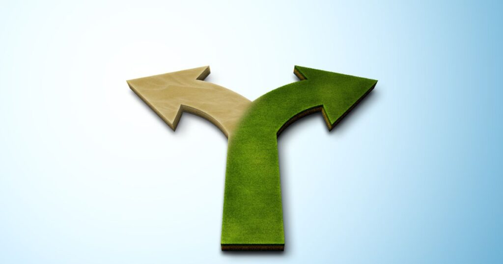 選択のイメージ